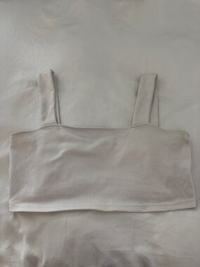 Ribbed Cropped Tank Top